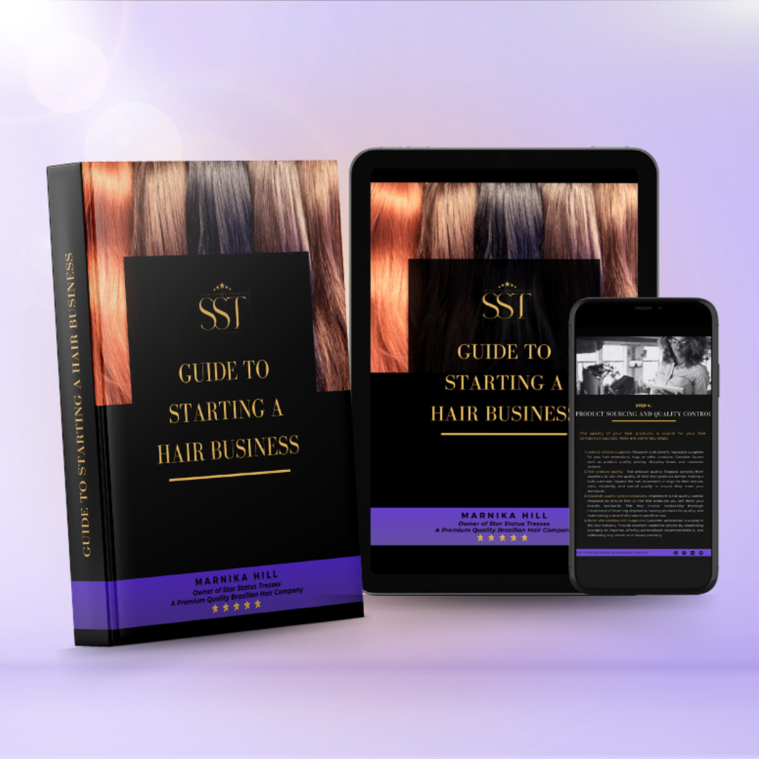 Guide To Starting A Hair Business E-Book